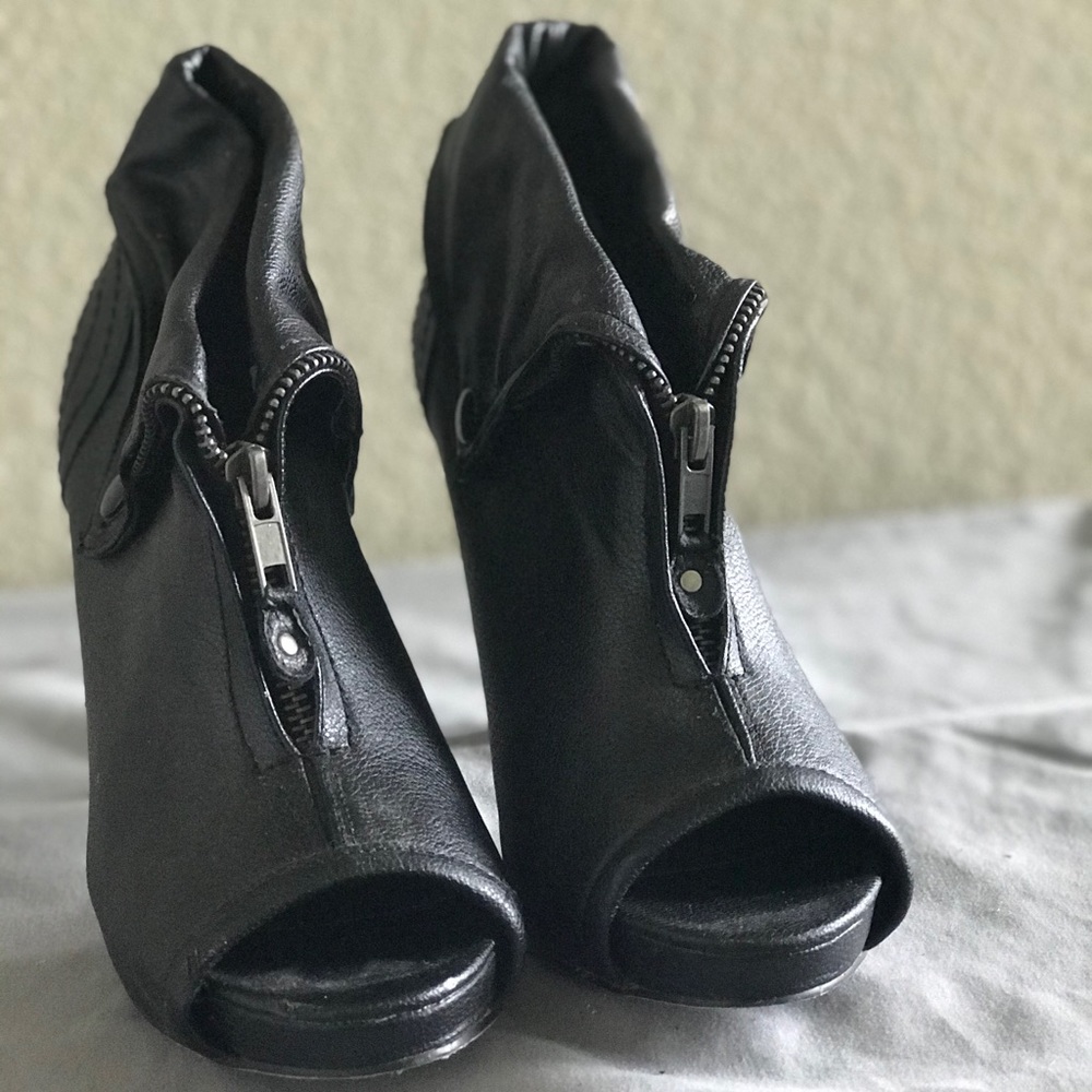Black heels